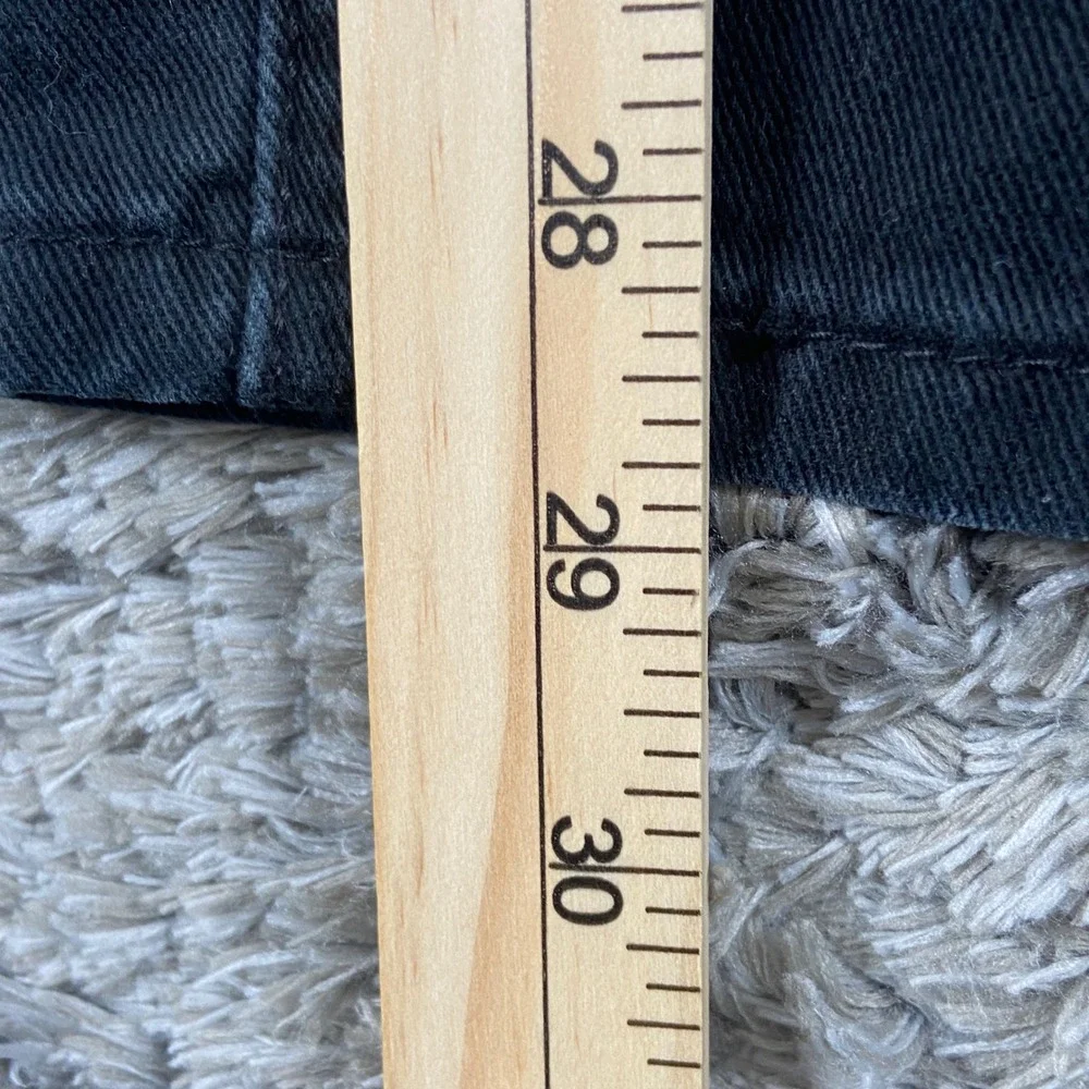 Levi's 541 Jeans Mens 44x30 Black Denim Athletic Taper Stretch Cotton Blend Pant